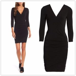 NWOT James Perse WRAP Knee-Length Dress 3/L/M